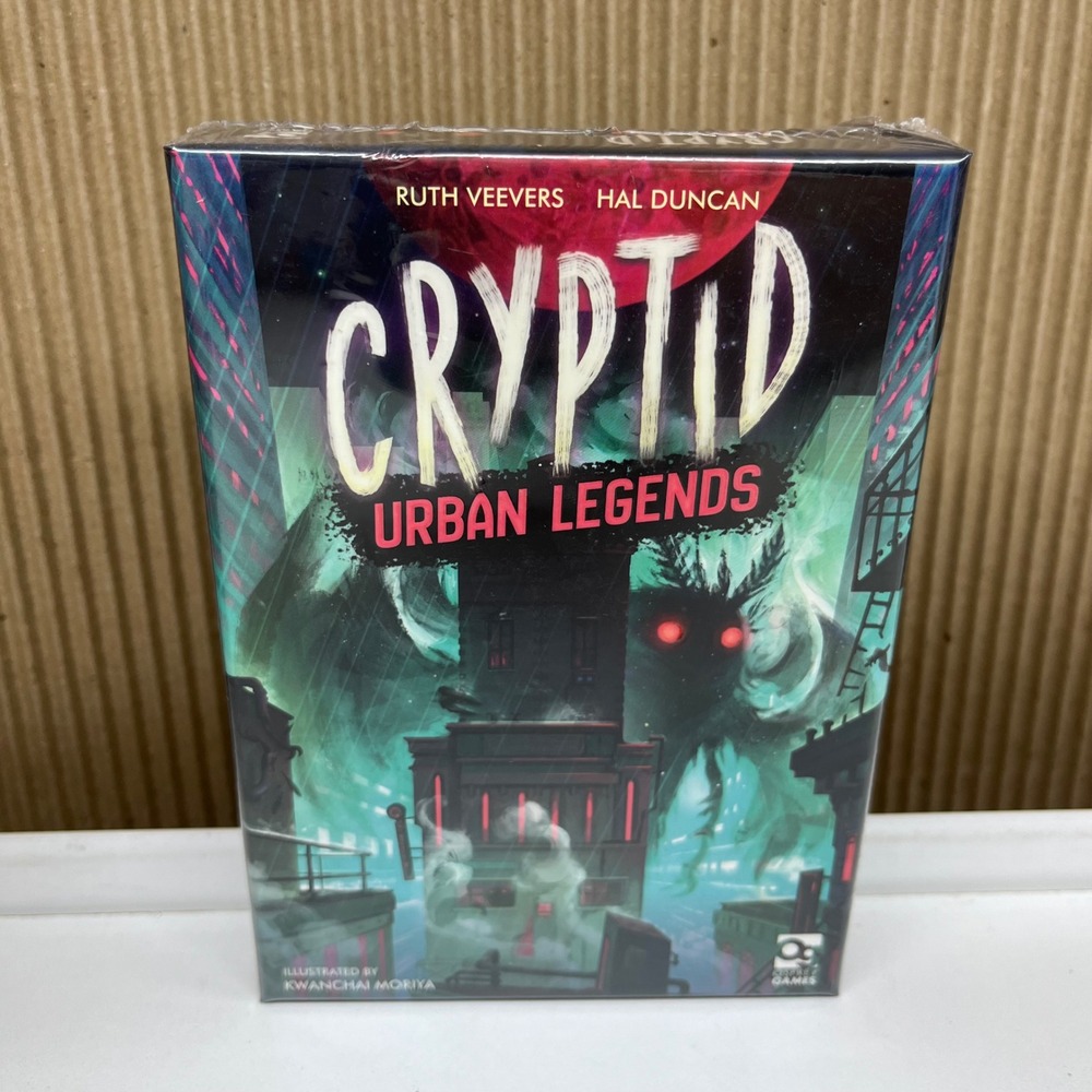 Cryptid Urban Legends Board Game Osprey Games Asymmetric Deduction New Sealed